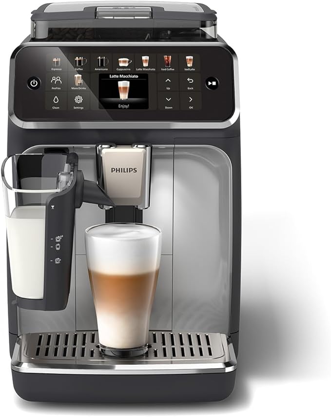 Der Kaffeevollautomat Magnifica Evo Next, Modell ECAM310.60.B, ermöglicht Barista-Genuss durch Touch-Bedienung und ist in der Farbe Schwarz erhältlich