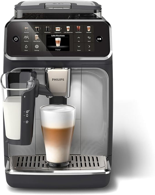 Der Kaffeevollautomat Magnifica Evo Next, Modell ECAM310.60.B, ermöglicht Barista-Genuss durch Touch-Bedienung und ist in der Farbe Schwarz erhältlich